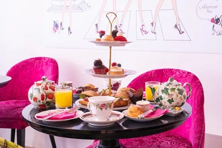 Brigit's Bakery Covent Garden Champagne Afternoon Tea for Two at Covent Garden