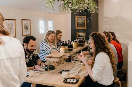Cotswolds Candle Making Workshop with Cream Tea at Laura Fisher at Laura Fisher