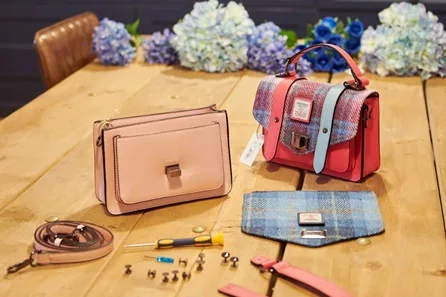Create Your Own Harris Tweed Handbag for Two at the Covent Garden Islander Workshop, London at the Covent Garden Islander Workshop, London