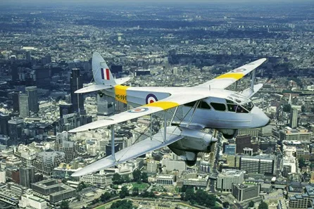 De Havilland Dragon Rapide Flight over London for Two at Duxford IWM