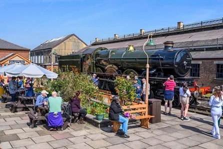 Didcot Railway Centre Steam Train Experience with Tea and Cake for Two at Didcot