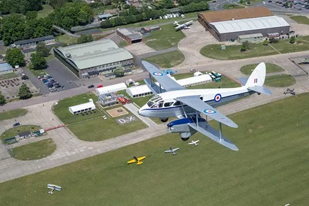 Dragon Rapide Pleasure Flight over Cambridge for Two at Duxford IWM