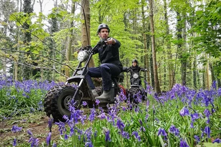 Cotswolds Electric Scooter Adventure for Two on the Charlton Park Estate at Malmesbury