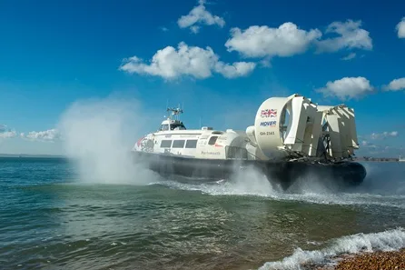 Day Trip to the Isle of Wight by Hovercraft for Two Adults and up to Three Children at Southsea