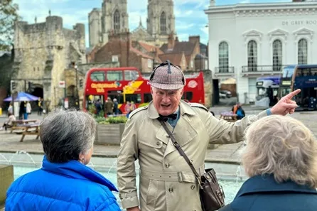 York Historical Gems Walking Tour with a Taster from York's Chocolate Story for Two Adults and Two Children
