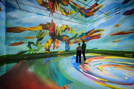 Frameless Immersive Art Experience for Two Adults and Two Children at Marble Arch