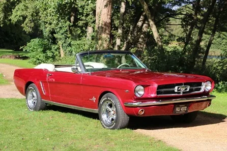Full Day Ford Mustang V8 Convertible Self Drive Experience in the Surrey Hills at Addlestone