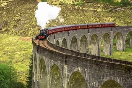 Harry Potter Train and Scenic Highlands Day Tour from Inverness for Two at Inverness
