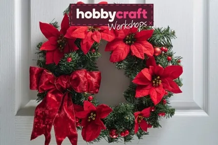 Hobbycraft Traditional Christmas Wreath Making Workshop — London at Wimbledon