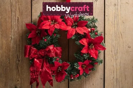 Hobbycraft Traditional Christmas Wreath Making Workshop for Two — London at Wimbledon
