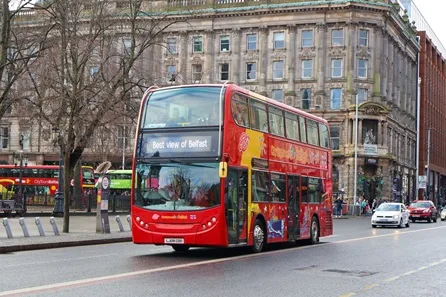 Hop-On Hop-Off Family Sightseeing Bus Tour of Belfast for Two Adults and Two Children at Belfast