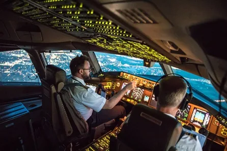 Immersive Airport Check In and Flight Simulator Experience with Refreshments for Four at Darlington-County Durham