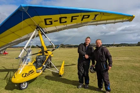 Introductory Microlight Flight at Sandy