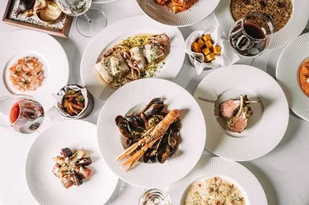Italian Fine Dining Five Course Tasting Menu for Two at Piazza Italiana at Piazza Italiana, Greater London