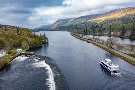 Jacobite Loch Ness and Caledonian Canal 50 Minute Cruise for Two Adults and up to Three Children at Inverness