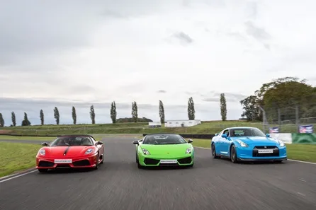 Junior Triple Supercar Driving Blast - Anytime — Cardiff at Llandow