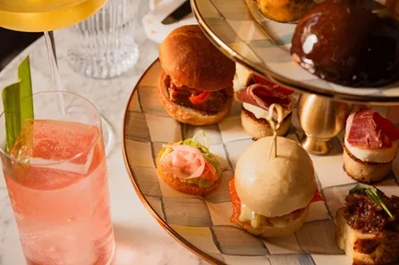 La Bibliotheque Unlimited Cocktail Japanese Tapas Style Afternoon Tea for Two at London