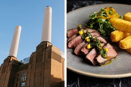Battersea Power Station’s Chimney Lift Experience with Three Course Meal at Gordon Ramsay's Bread Street Kitchen for Two