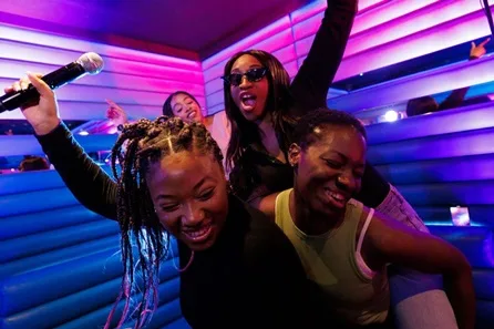 Lucky Voice Two Hour Karaoke with Drinks and Pizza for Two — London at London