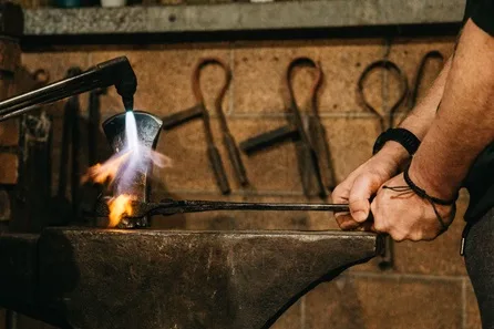 Oldfield Forge Make Your Own Axe Head for Two at Hereford
