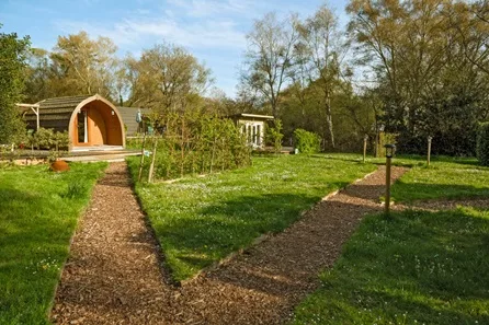 One Night Glamping Pod Break for Two at Back of Beyond, Dorset at Back of Beyond, Dorset, Ringwood