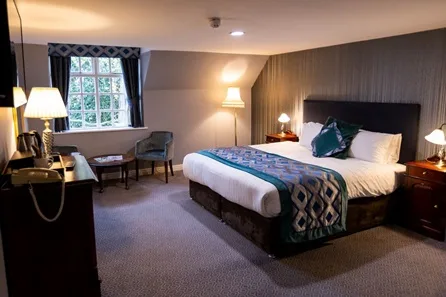 One Night Weekend Cheshire Break in a Feature Room with Prosecco and Breakfast for Two at Mere Court Hotel at Mere Court Hotel