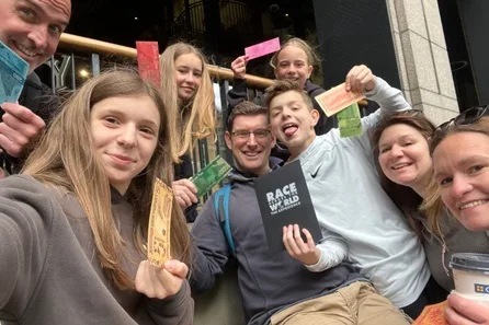 Race Across the World: The Experience in Manchester for Two Adults and Two Children at Manchester