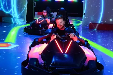 Race into the World of Gaming Kids Immersive Karting Experience for Two at Chaos Karts at Chaos Karts