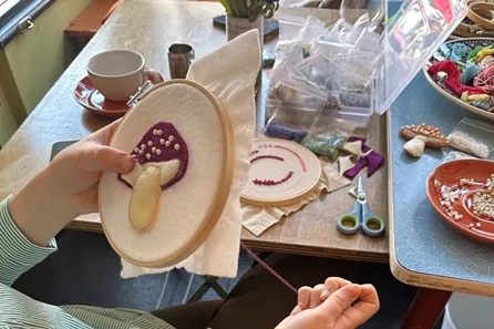 Sew a Lucky Charm with Fizz for Two at London