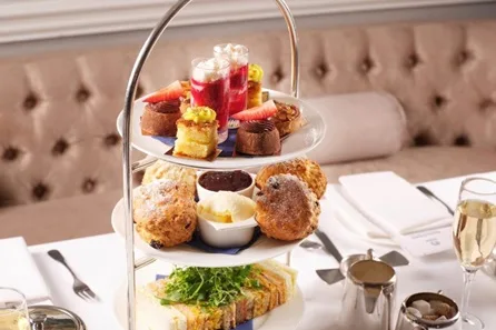 Sparkling Afternoon Tea for Two at The Buxton Crescent Hotel at The Buxton Crescent Hotel, Derbyshire