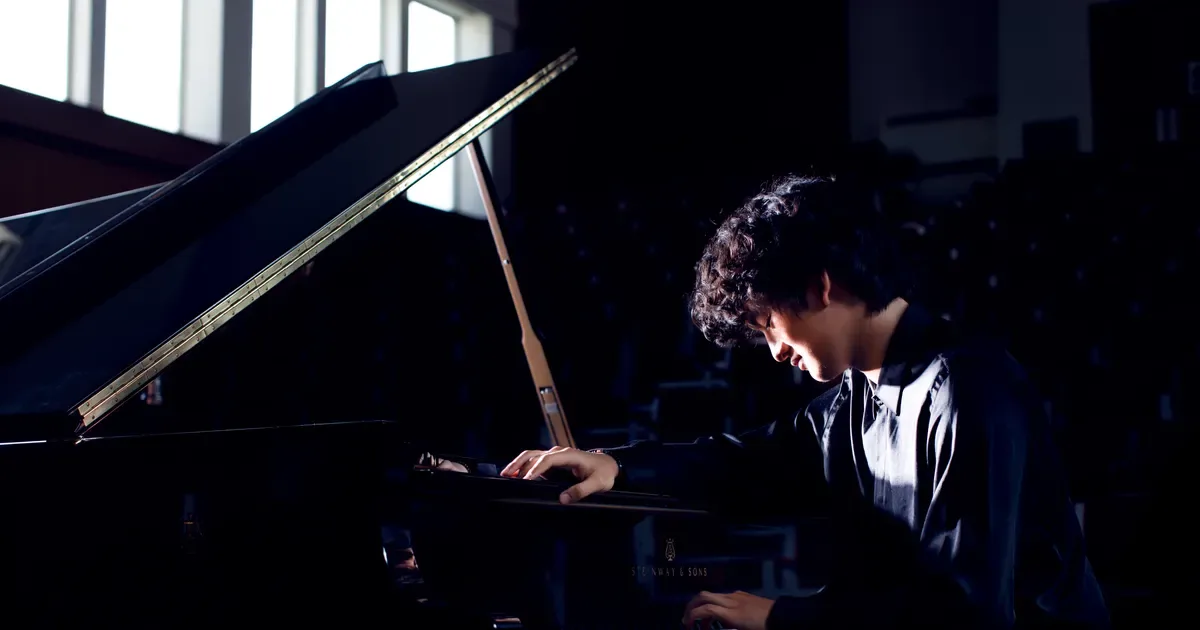 Ryan Wang at Wiltshire Music Centre