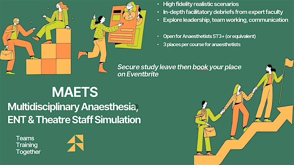 Multidisciplinary Anaesthesia, ENT & Theatre Staff Simulation at Immersive Centre (IMCEN), Heritage Building, Queen Elizabeth Hospital Birmingham