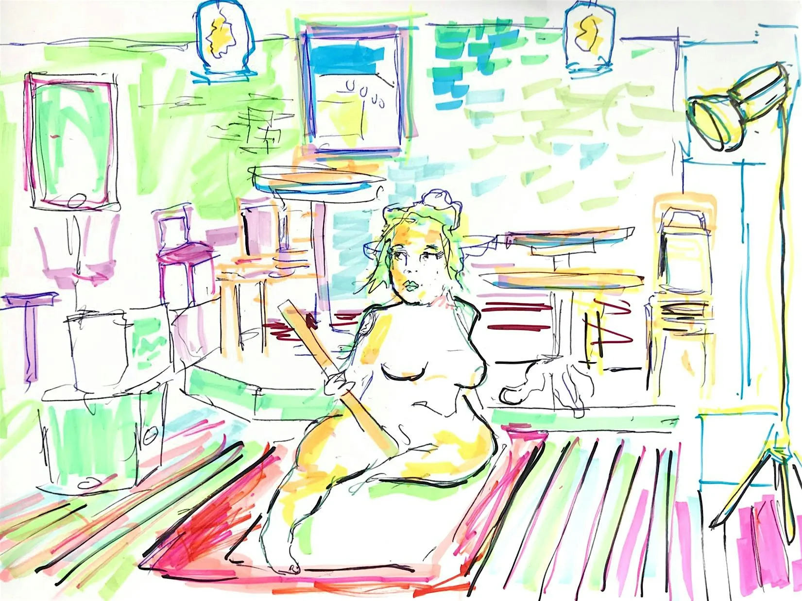 Life Drawing Session at The Station