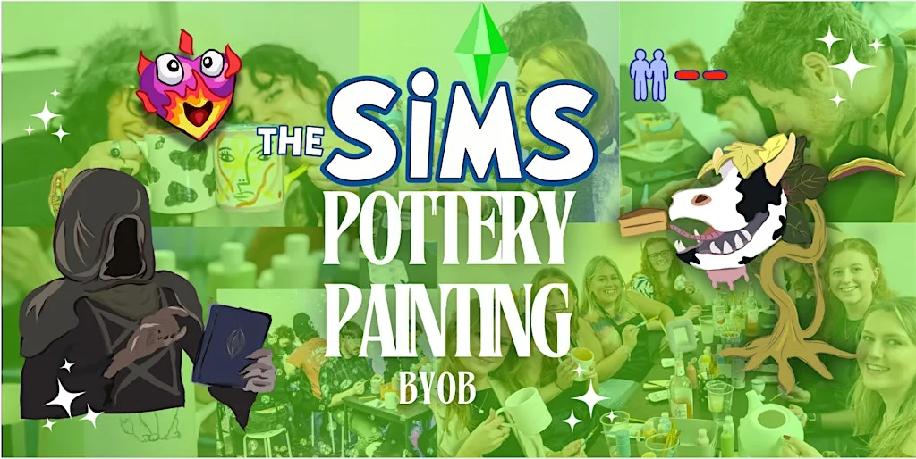 The Sims Themed Pottery Painting at Dublin Pottery Painting | Smithfield