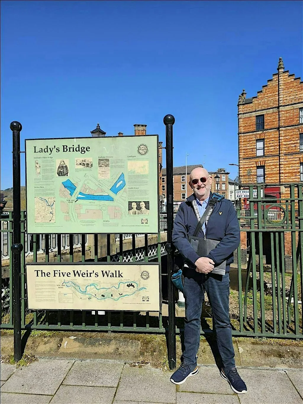 Steel City Walking. The Law and Disorder, Murder and Mayhem Tour. at Five Weirs Walk - City Centre Start Point