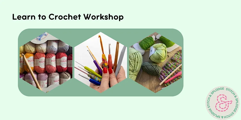 Learn to crochet workshop at 32 Devonport Rd