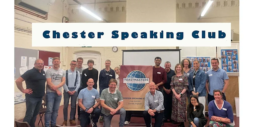 Chester Speaking Club (Toastmasters) In-Person Meeting at Hoole Community Centre