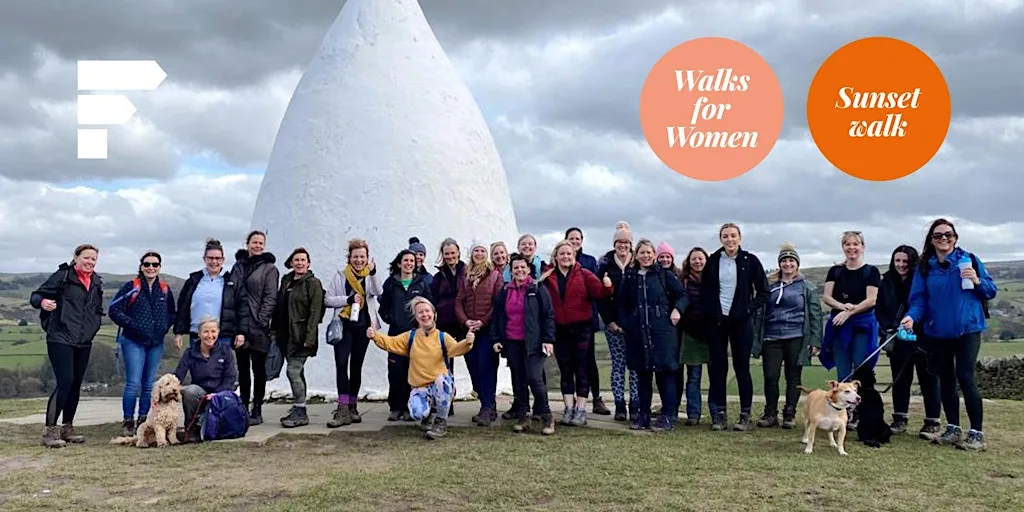 Walks for Women: Bollington Sunset at Pool Bank car park