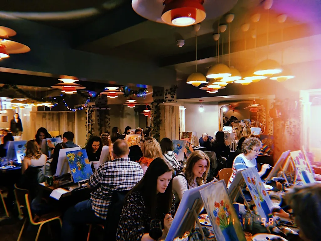 Boozy Brushes, Drag Upbeat Indie Harvest Moon Paint Party! Edinburgh at Le Monde Hotel