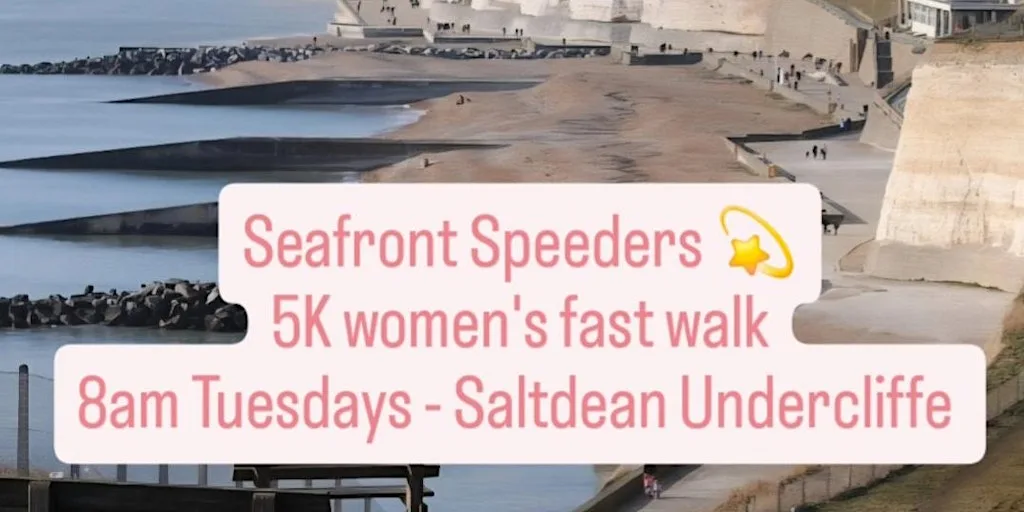 Seafront Speeders - Saltdean - Women's Fast 5K Walking Group at Saltdean Beach