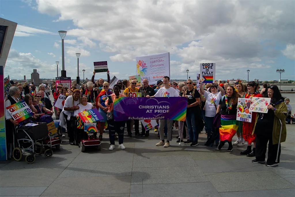 Christians at Liverpool's Pride 2026 at Elliot Street