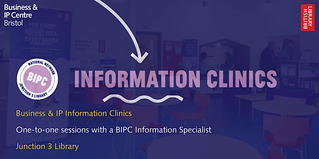 Start-up Business and IP Information Clinic @ Junction 3 Library at Junction 3 Library