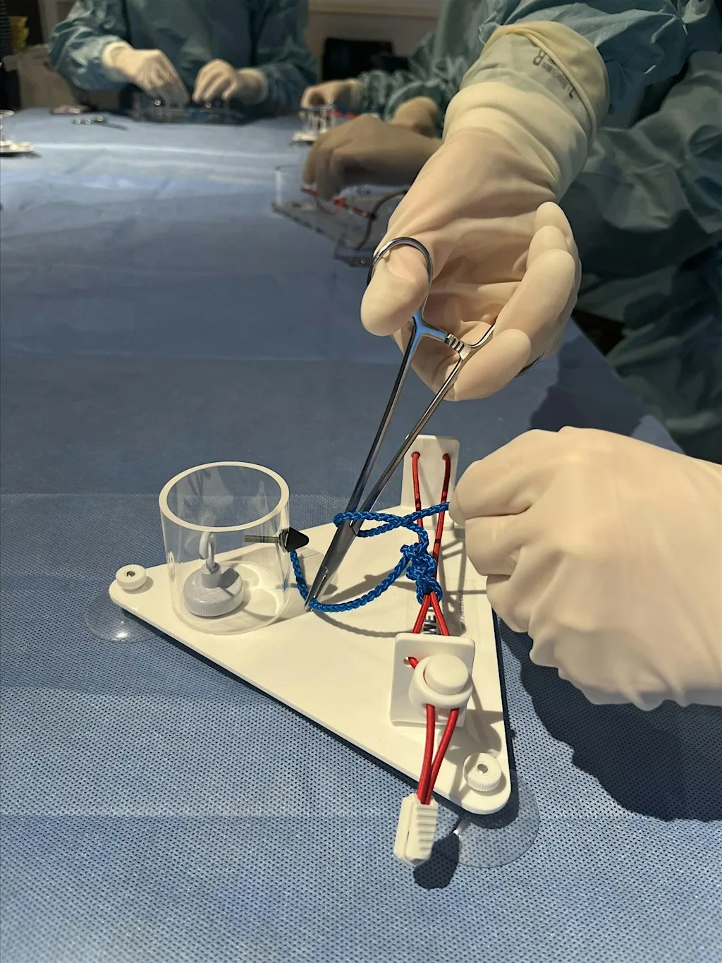 Surgical skills taster workshop for home learners at Hunterian Museum