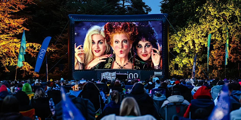 Hocus Pocus Outdoor Cinema Spooktacular at Lulworth Castle in Dorset at Lulworth Castle