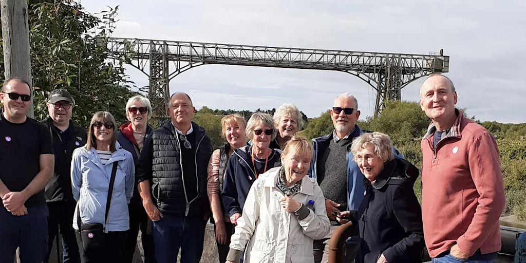 Discover the People and History of the Hidden Transporter Bridge at KFC Warrington - Sankey Way