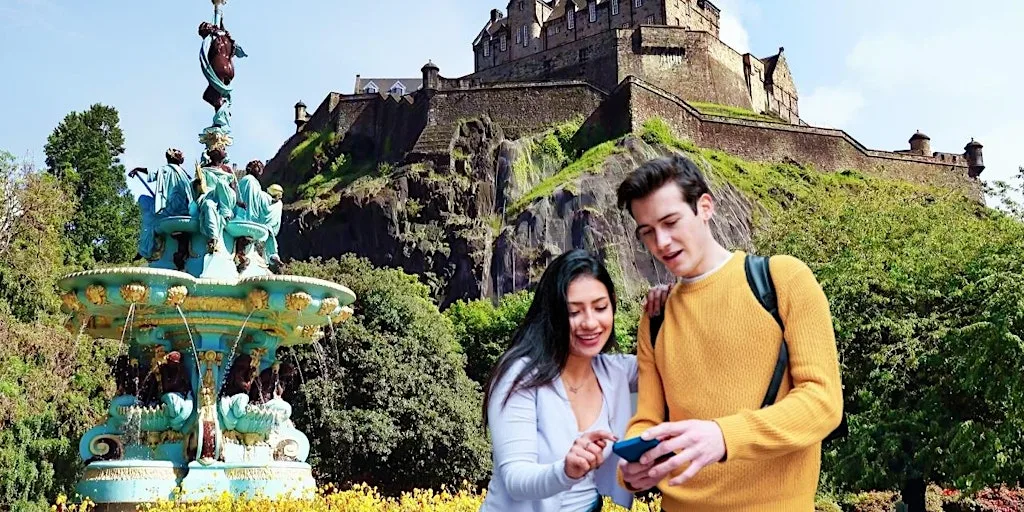 Discover Edinburgh's New Town! Interactive Treasure Hunt & City Walk at Calton Hill