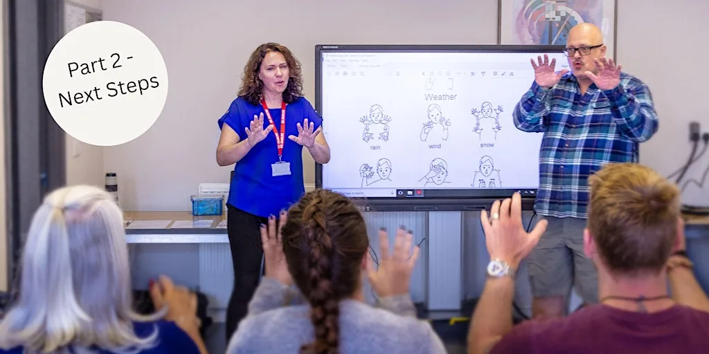 British Sign Language For All - Next Steps at Exeter College