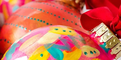 Festive Glass Bauble Painting Session at HUB 87 LTD
