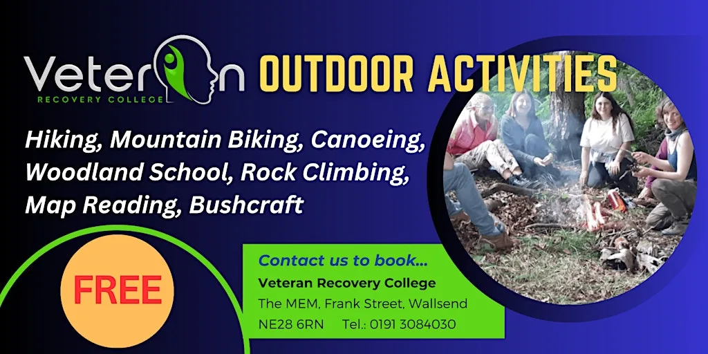 Outdoor Activities - for Veterans & Their Families at Veteran Recovery College