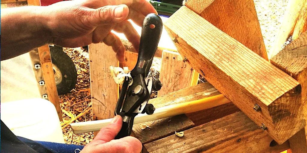 WOODWORK 2 - more hand skills at Inverquiech Farm